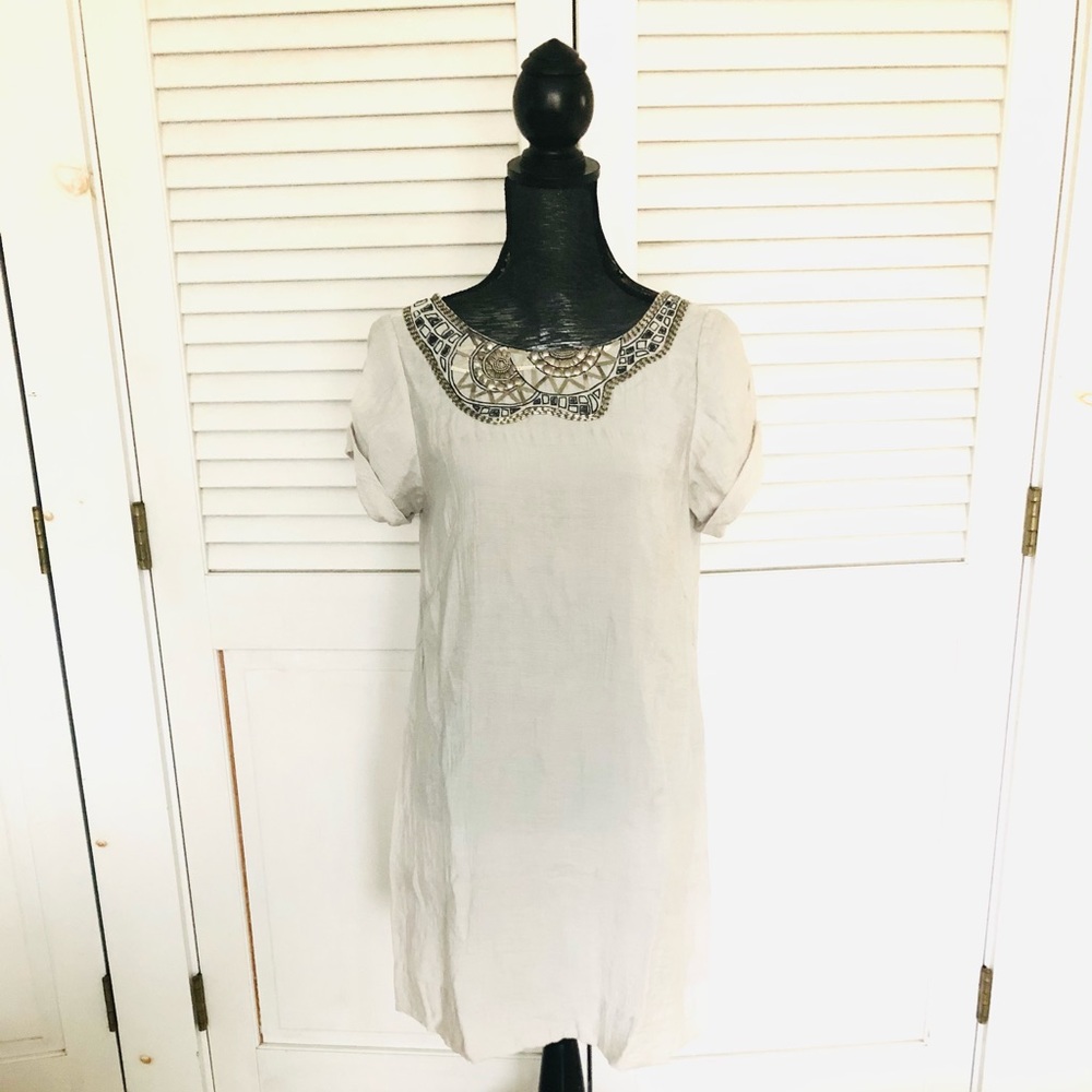 Embellished T-shirt Dress
